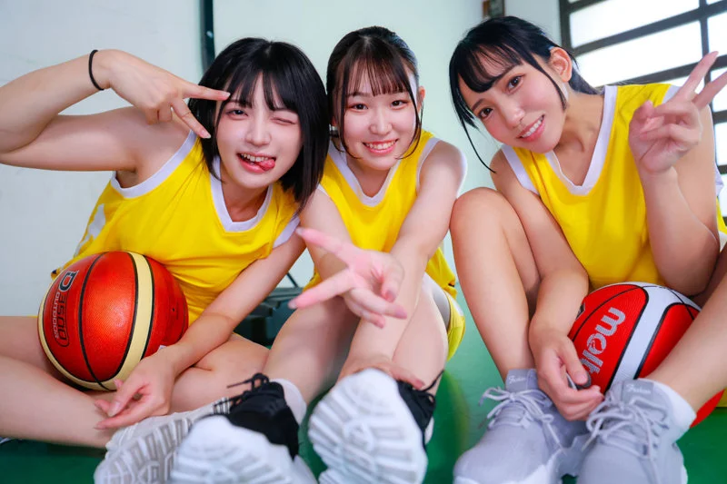 電影シロウト ゆみ＆おと＆まこ deas040 バスケ部仲良し3人組 | 激アツ美少女PUSH