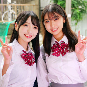 シロウト速報 らんちゃん＆しゅうかちゃん skho207 パッケージ画像 美少女 制服 素人 AV