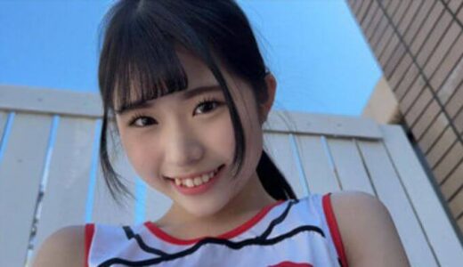 【バレたら終わり】チア部美少女 『ももちゃん』 エレベーター前で汗だく即ハメ！